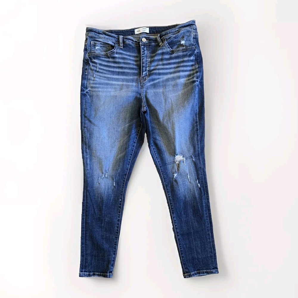BKE Parker 36 x 29 Jeans Universal Fit High Rise Skinny Jean Distressed